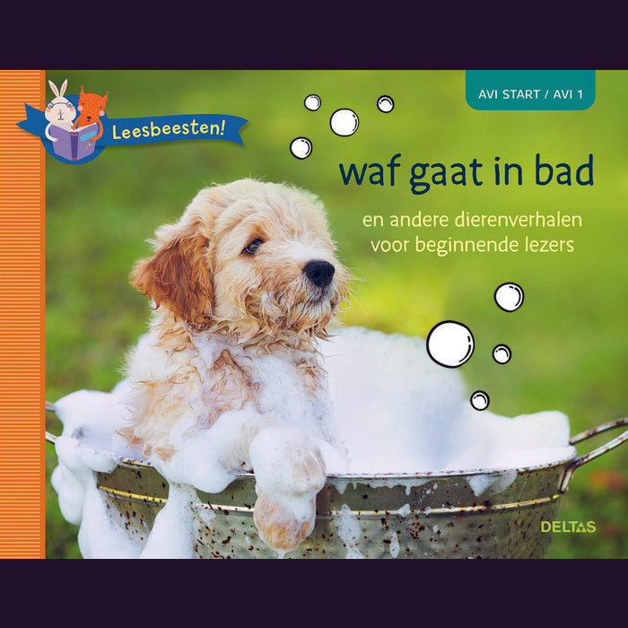Leesbeesten! Waf gaat in bad (AVI START / AVI 1)