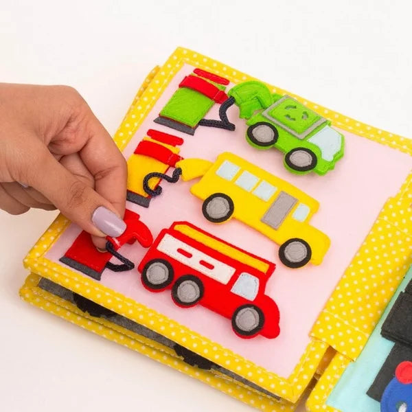 Mijn eerste graafmachine - Mini Quiet Book