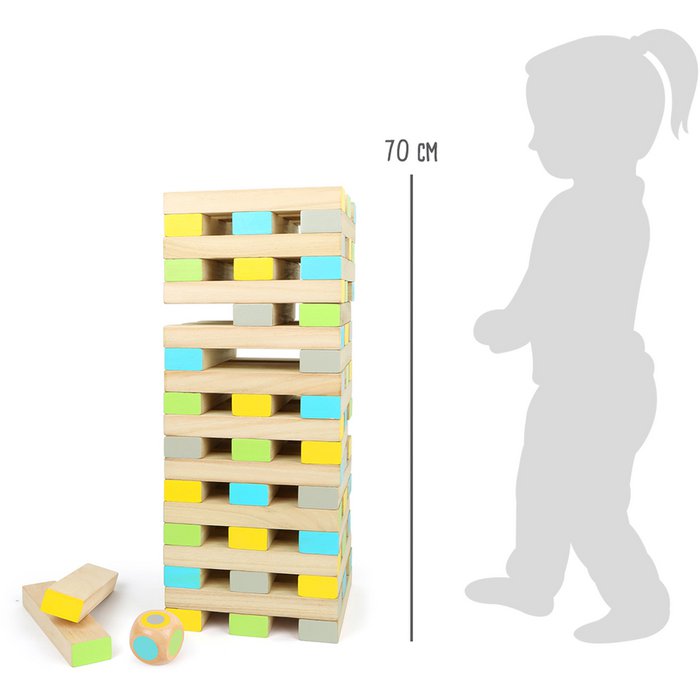 Wobble Tower XXL "Actief" | Spelen in de tuin | 100% FSC