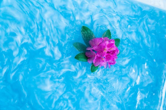 Ocean blue Badpoeder
