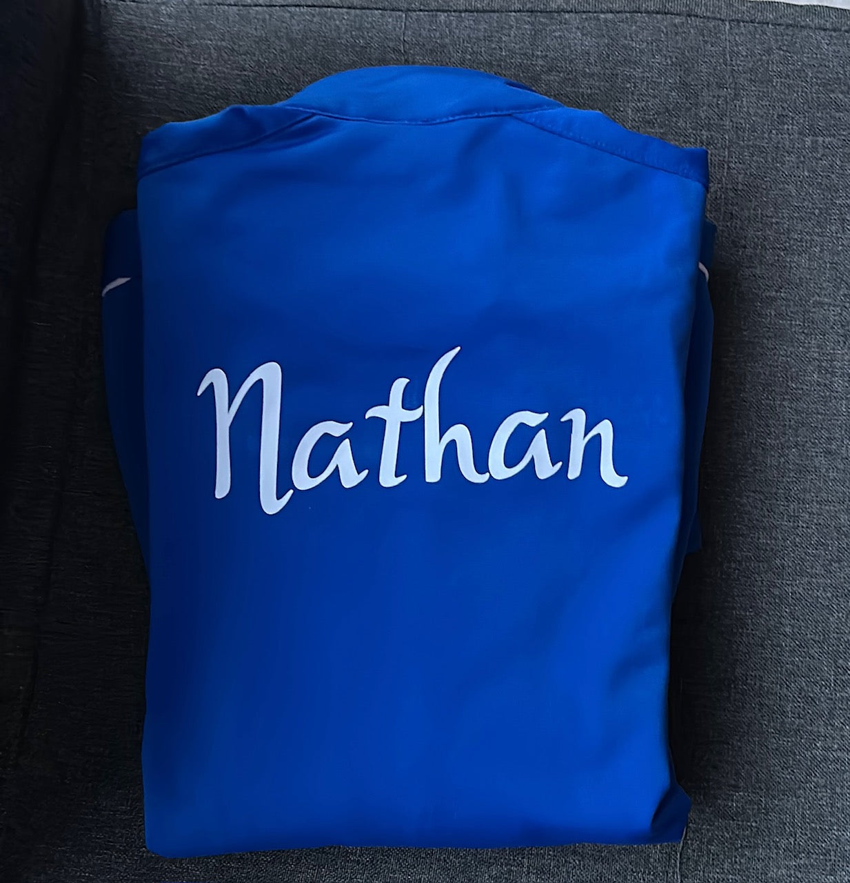 Personaliseren op eigen kledingstuk.