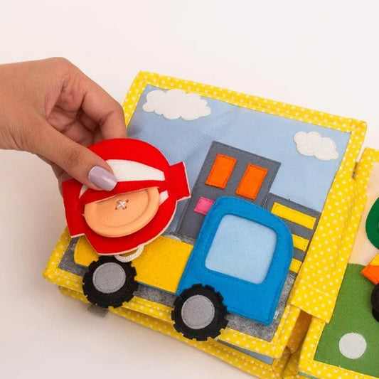 Mijn eerste graafmachine - Mini Quiet Book
